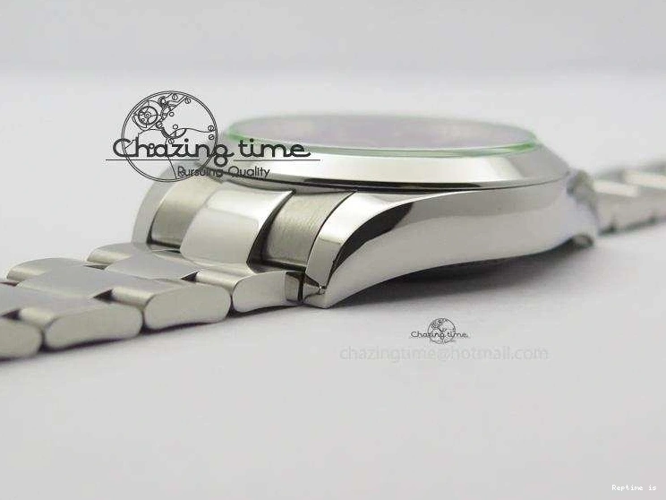 1225 HighPerformance Milgauss 116400 GV JF 1:1 Green Sapphire Blue Dial On SS Bracelet SA 3959